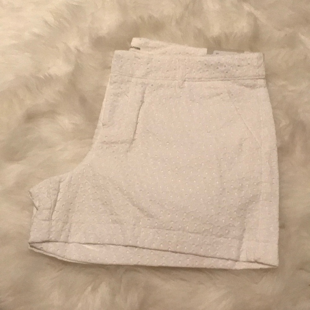 White shorts
